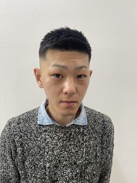 メンズアンダーバーホワイト 南海難波店(Men's _WHITE) スキンフェード