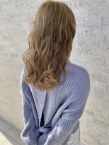 トップヘアーラウンジ 知立(TOP HAIR Lounge) ワンブリーチで作る、華やかゴールドベージュ!