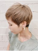 大人可愛い◎小顔ベリーショート