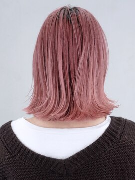 アルバム 渋谷パルコ(ALBUM) ピンクボブ_グレージュカラーボブウルフココアベージュ_ba323592