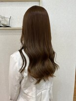 ナンバー エアロ 横浜(N° +aero) 大人可愛い20代30代40代/小顔/縮毛矯正/ショコラベージュ