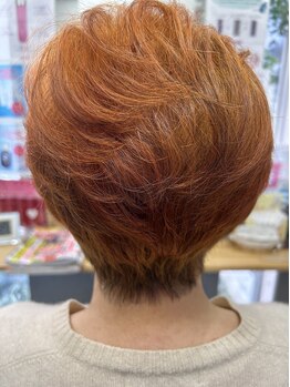 サロン ド シマの写真/【坂出】魅力を最大限に引き出すカットが人気!骨格や髪質を見極めて貴方だけの似合わせショートをご提案♪