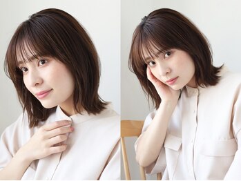 ヘアーアンドメイク エクリ 不動前店(Hair&Make equri)の写真/柔らかさを再現させるequriのカラー！大人艶カラーで繊細でしなやかな仕上がりに♪白髪染めもOK！