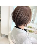 ファイブボックスヘアー 広島(five vox hair)&nbsp;予防美容ケアカラー　グレージュボブ