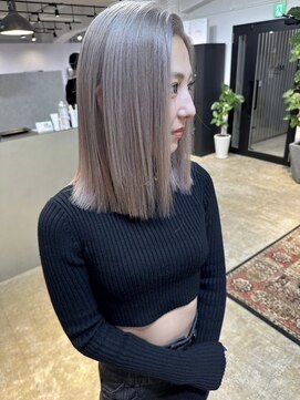 メリー オオサカ(Merly Osaka) オールシーズン可愛い！ホワイトアッシュカラー_smoky white ash