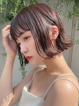 サンド 鹿児島中央(sand) ボブ/黒髪/グレーベージュ/レイヤー/髪質改善[鹿児島中央駅]