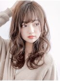 モテ愛され透け感ベージュ