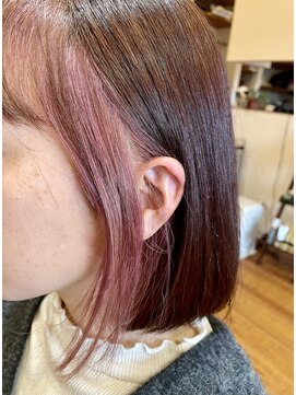 ツムギ(tsumugi HAIR DESIGN) inner Color