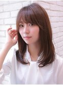 《Agu hair》カーキベージュ×ストカール