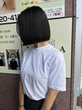 サロンドミルク 溝の口店(salon de MiLK) 20代30代40代/ボブ/ミニボブ/イルミナカラー［溝の口］