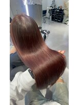 アルドーレフィエロ シンサイバシ(Ardore fiero shinsaibashi)&nbsp;ブリーチ無しwカラーで艶々カシスピンクレッド♪[白川幸太]