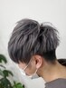 【メンズ限定】カット+《ケアブリーチ》Wカラー