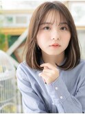 透けバングインナーカラーひし形レイヤーTb7川口20代30代40代