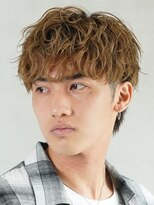 テン 心斎橋(tenn.)&nbsp;マッシュウルフカット波巻きパーマツイストスパイラルパーマ●