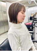 ミニボブ/オリーブグレージュ/20代30代r83