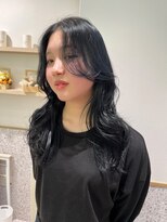 ゼストソエル(ZEST soell)&nbsp;ネイビーカラー/ブリーチなしカラー/立川