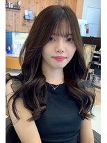 ランズ(LANDS)&nbsp;くびれヘア　レイヤーカット 【韓国ヘア 大阪 梅田】