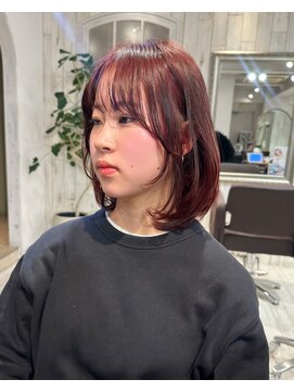 レイラバイアフロート 吉祥寺(Lila by afloat) 【畑中正敏】くびレイヤーエモージュ愛されショートボブ艶髪