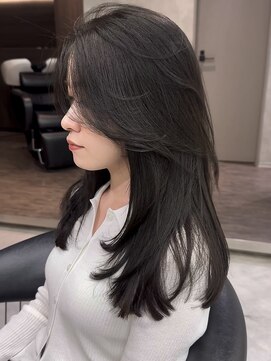 シティ(CITY) かきあげ前髪 ロングレイヤー レイヤーカット
