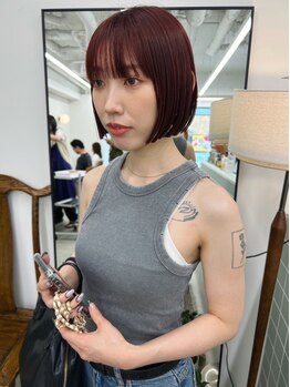 シカ(sica)の写真/乾かすだけで自然にまとまる。顔周りの微調整も一切妥協なしの丁寧なカットで私らしさが手に入る。