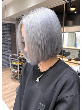 エイト オキナワ 沖縄新都心店(EIGHT okinawa) 【EIGHT沖縄】2ブリーチ×シルバーグレー◎