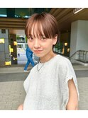 毛量が多い方オススメ綺麗に収まるショートヘア