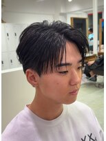 オーシャントーキョー 心斎橋(OCEAN TOKYO WEST)&nbsp;韓国ショートセンターパートシースルーバング