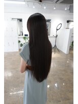 ミヨン 京都烏丸店(miyon)&nbsp;【miyon】韓国レイヤーカット×暗髪カラー×髪質改善