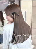 上品韓国ヘアラベンダーグレージュ