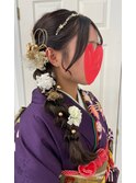 成人式ヘアセット
