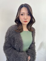 ヴィンスジオ 岐阜駅南(vince gio)&nbsp;ミディアムレイヤー/くびれ巻き