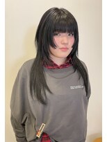 ノル 栄矢場町(nol)&nbsp;黒髪レイヤースタイル！