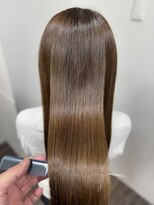 セレスト 福岡天神店(CELESTE) ◎イノアカラー白髪ぼかしに透明感を引き出したアッシュベージュ