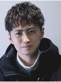 冬のクロススパイラルパーマ！ セクシーツーブロック