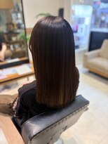 ケンジ 南林間(KENJE)&nbsp;レイヤーカット×トリートメントで叶える艶ストレート