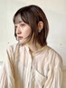 前髪カット+カラー ¥10,450
