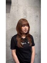 アンサム 下北沢店(UNSOME) ワンカールで可愛いくびれハッシュカット レイヤー