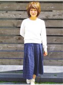 【CAVARI　心斎橋】外国人の子供風 マカロン ダイヤモンドshort