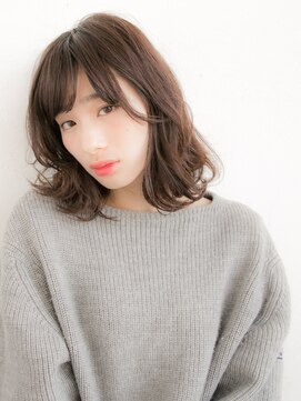 リリアン 青山(relian) チョコレートブラウンのゆるあまスタイル♪