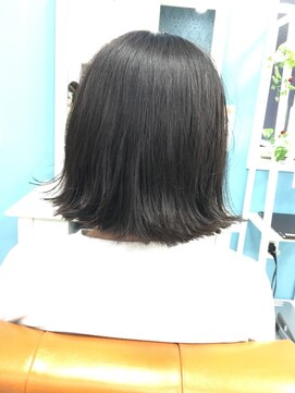 アラワラブルー(arrawarra blue) 外はねボブ/20代/30代/40代/50代/倉敷/白楽町