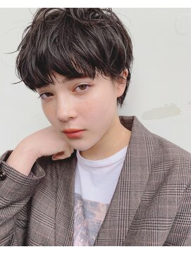 ラグ(log) 黒髪×ニュアンス!