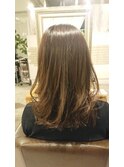 ベージュヘアカラー♪【担当 木村沙織】