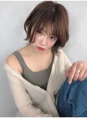 【invitation】小顔丸みショートスタイル＠マイコ