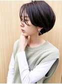 【morio成増/玉井】ショートボブ　長めバング　