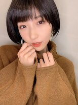 カームリーヘアー(calmLY HAIR) 前髪/アンブレラカラー/こなれミディ/イメチェン/ウェーブパーマ