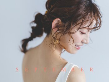 セプテンバー(September)の写真/大切な日のヘアセットはプロにお任せ！貴方の特別な日を華やかに彩る☆周りと差がつくスタイルに…＊