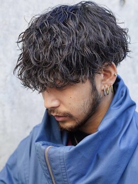 フィフス 名駅(fifth) 波巻きスパイラルツイストスパイラルパーママッシュメンズヘア