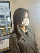 ヘアーワークス ヘルム 渋谷店(HAIR WORKS HELM)&nbsp;[HELM渋谷]イヤリングカラー