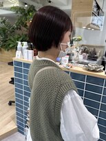 オーシャン(Ocean)&nbsp;［Ocean Hair&Life 水田成美］春色☆ボルドーカシスカラー☆