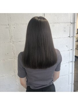 リュネッツ あざみ野店(lunettes) 【ブリーチなし】透明感グレージュカラー